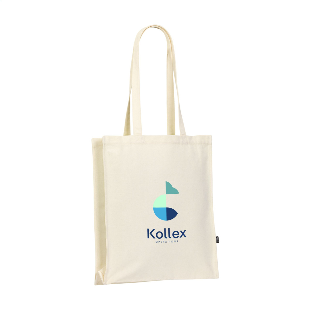 Logotrade Werbegeschenke das Foto: Solide Tasche aus GRS Recycling-Canvas (340 g/m²)