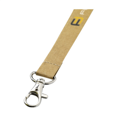 Logotrade Firmengeschenke das Foto: Lanyard Papier 1,5 cm Schlüsselband