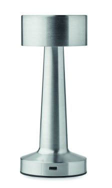 Logotrade werbemittel das Foto: USB-Tischlampe Metall