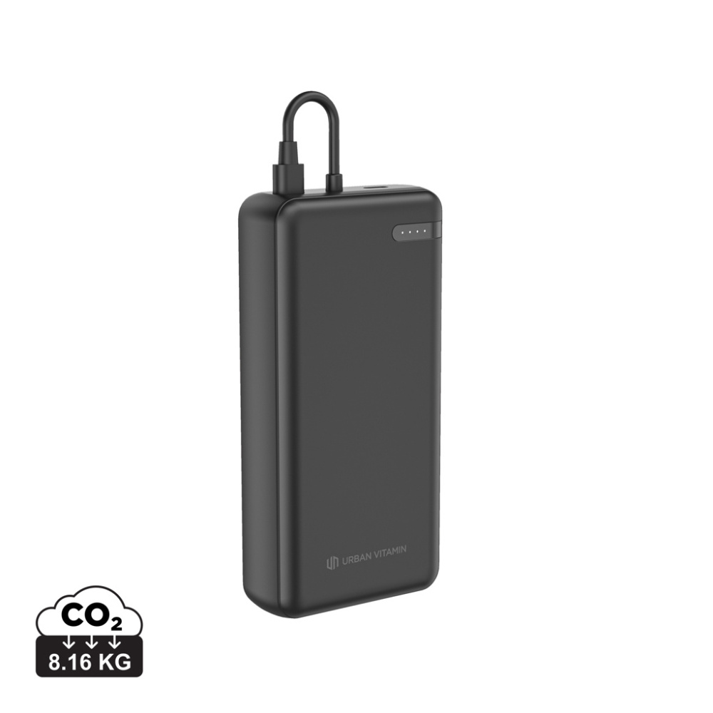 Logotrade Werbegeschenke das Foto: Urban Vitamin Menlo Park RCS rPlastik 20000 20W PD Powerbank