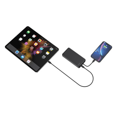 Logotrade Firmengeschenke das Foto: Urban Vitamin Menlo Park RCS rPlastik 20000 20W PD Powerbank