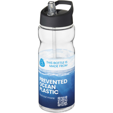 Logotrade Geschäftsgeschenke das Foto: H2O Active® Eco Base 650 ml Sportflasche mit Ausgussdeckel