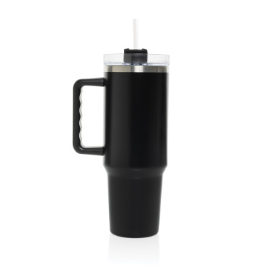 Logotrade Firmengeschenke das Foto: Stadley Becher aus RCS recyceltem Sainless Steel 1200ml