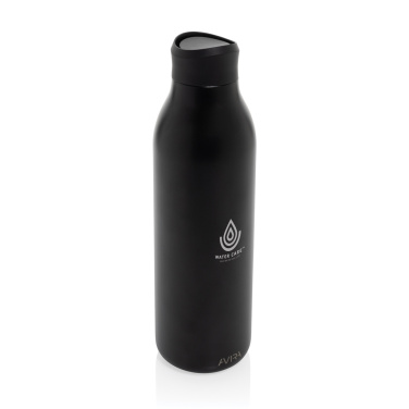 Logotrade Werbegeschenke das Foto: Avira Alok 600ml Wasserflasche aus RCS rec. 360 Stahl