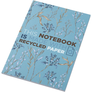 Logotrade werbemittel das Foto: Novella Austen A5 Softcover Notizbuch aus Recyclingmaterial – 50 Blatt