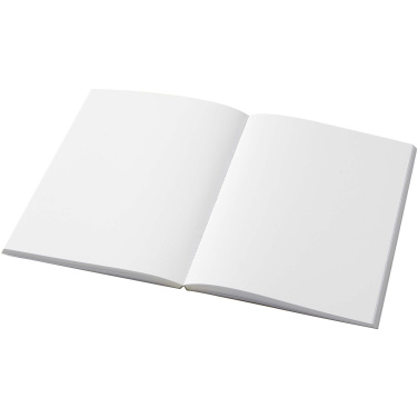 Logotrade Geschäftsgeschenke das Foto: Novella Austen A5 Softcover Notizbuch aus recyceltem Kraftpapier – 100 Blatt