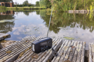 Logotrade Logogeschenke das Foto: RescueWave Notfallradio aus RCS recyceltem Kunststoff