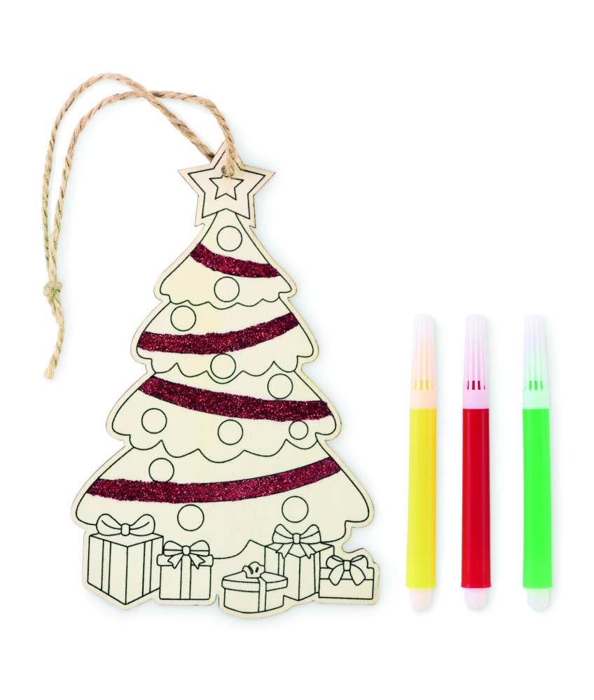 Logotrade Logogeschenke das Foto: Weihnachtsschmuck Tanne