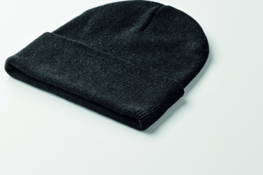 Logotrade Geschäftsgeschenke das Foto: Beanie mit Bündchen