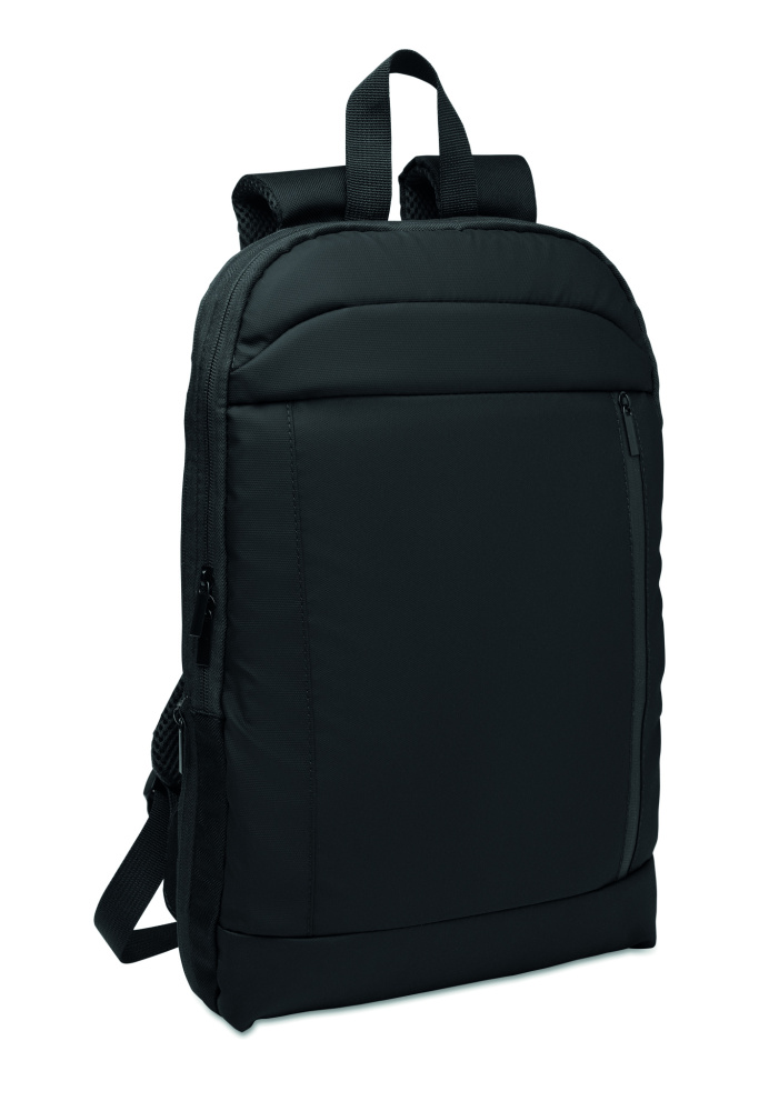 Logotrade Werbeartikel das Foto: 16" Rucksack 600D RPET