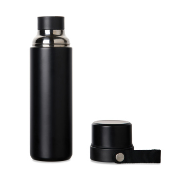 Logotrade Geschäftsgeschenke das Foto: VINGA Tono RCS Thermoskanne mit zwei Bechern, 750ml