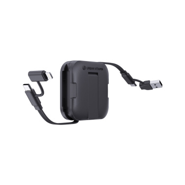 Logotrade Firmengeschenke das Foto: Urban Vitamin San Jose 100W-Halter mit einziehbarem Kabel