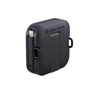 Logotrade Firmengeschenke das Foto: Urban Vitamin San Jose 100W-Halter mit einziehbarem Kabel