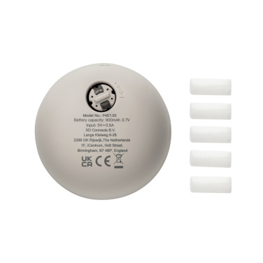 Logotrade Logogeschenke das Foto: Breevia aufladbarer schwimmender Luftbefeuchter aus RCS rABS