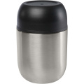 Supo 480 ml doppelwandiger Lunchpot aus recyceltem Edelstahl, Silber
