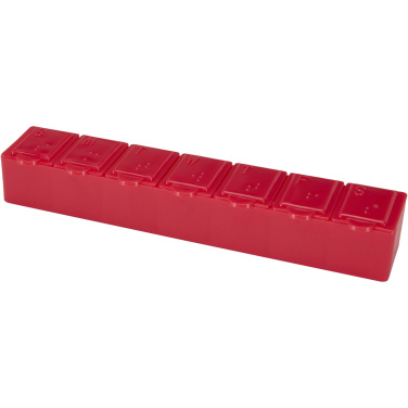 Logotrade Logogeschenke das Foto: Dose 7 Tage Multivitamin Organizer