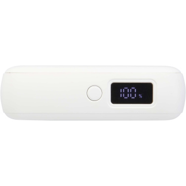 Logotrade werbemittel das Foto: Acrux 35 W 10.000 mAh Tablet Powerbank mit integriertem Typ-C-Kabel aus recyceltem Kunststoff