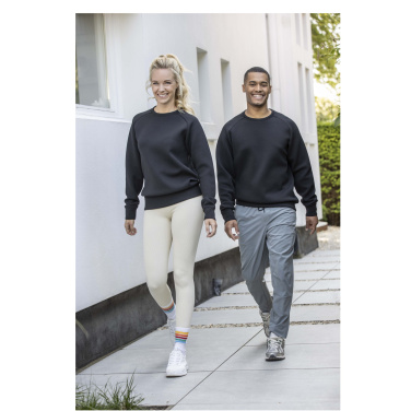 Logotrade Werbeartikel das Foto: Yukon Sportpullover mit Rundhalsausschnitt und Interlock Strick Unisex