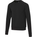Yukon Sportpullover mit Rundhalsausschnitt und Interlock Strick Unisex, Tiefschwarz