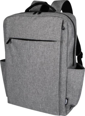 Logotrade Werbeartikel das Foto: Libra 15" Laptop-Rucksack aus recyceltem GRS-Material 15 L