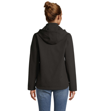 Logotrade werbemittel das Foto: RACE WOMEN HOODED JACKET