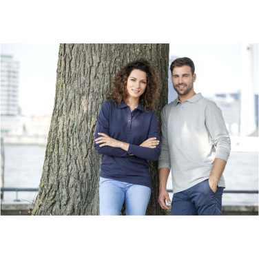 Logotrade Werbeartikel das Foto: Oakville Langarm Poloshirt für Herren