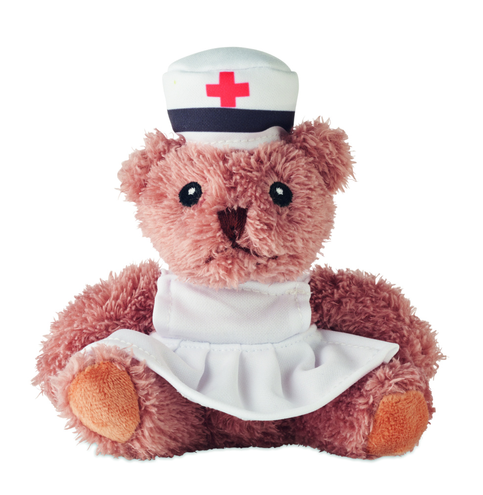 Logotrade Werbeartikel das Foto: Teddybär Krankenschwester