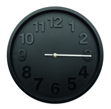 Logotrade Firmengeschenke das Foto: Wanduhr aus PP