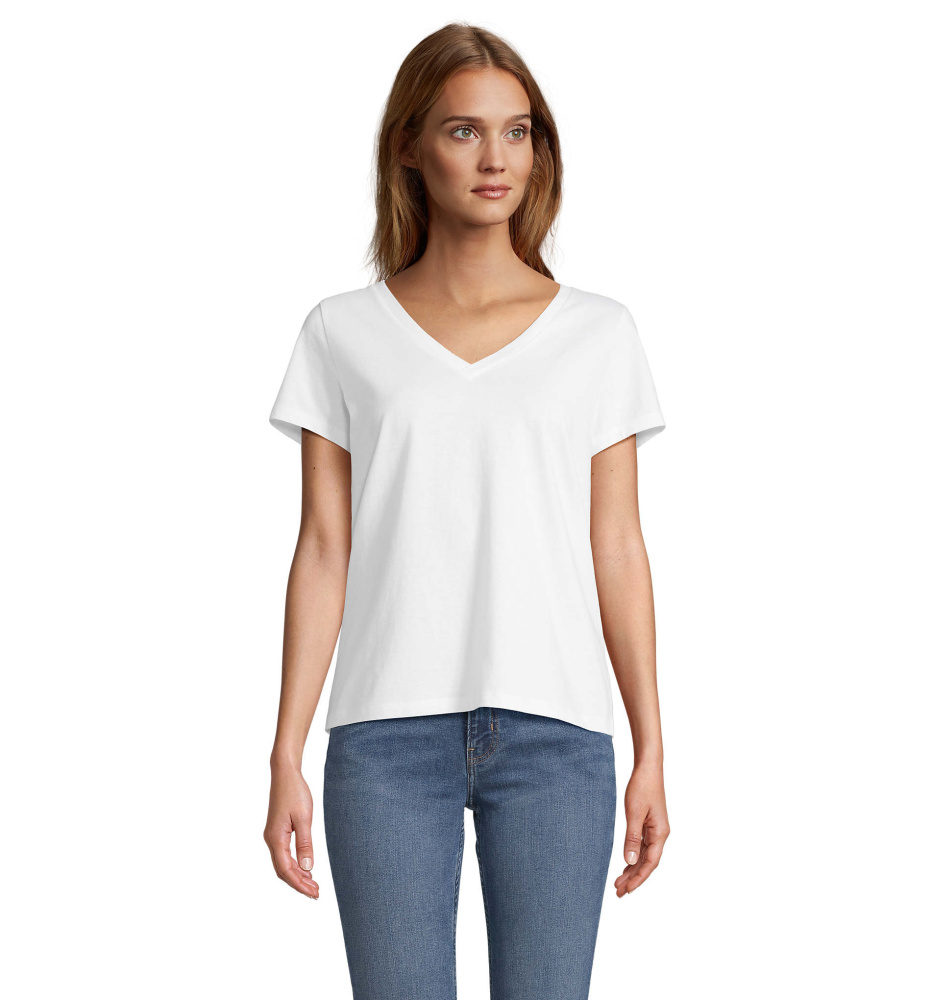 Logotrade werbemittel das Foto: REGENT V T-SHIRT WOMEN