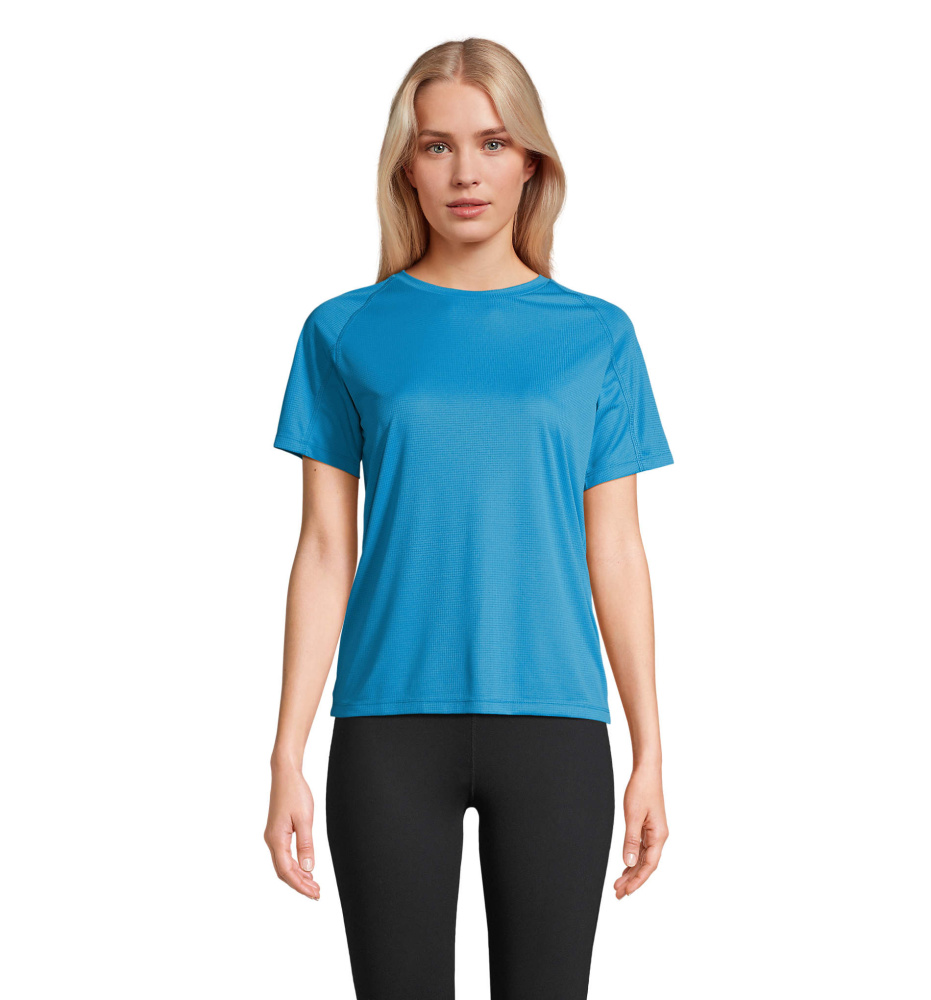 Logotrade Werbeartikel das Foto: VORTEX WOMEN RAGLAN T-SHIRT