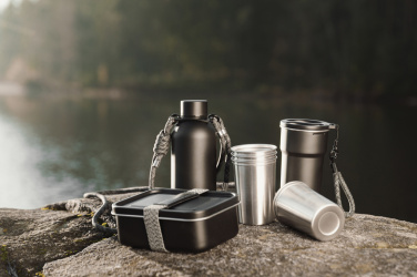Logotrade Werbeartikel das Foto: VINGA Parks Becher aus RCS Stainles Steel, 4 Stück, 250ml