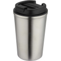 Newport 350 ml doppelwandiger, vakuumisolierter Becher aus Edelstahl, Mattsilber