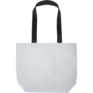 Logotrade Firmengeschenke das Foto: Duo GRS recycelte doppellaminierte Tragetasche 18L