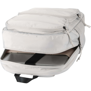 Logotrade Werbeartikel das Foto: Puffer 15,6" GRS recycelter Laptoprucksack 18L