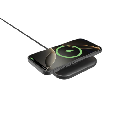 Logotrade Logogeschenke das Foto: Quantum Ultra-Fast 25W magnetisches Wireless-Charging-Pad