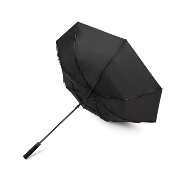 Logotrade Werbeartikel das Foto: Nordic Drift Trail 27" AWARE™ RPET Sturm-Schirm mit UPF 50+