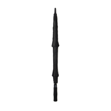 Logotrade Werbeartikel das Foto: Nordic Drift Trail 27" AWARE™ RPET Sturm-Schirm mit UPF 50+