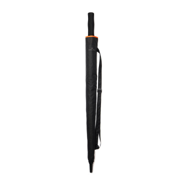 Logotrade Geschäftsgeschenke das Foto: Nordic Drift Trail 27" AWARE™ RPET Sturm-Schirm mit UPF 50+