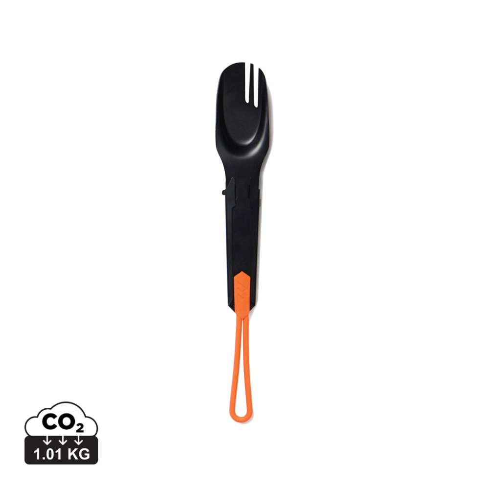 Logotrade Geschäftsgeschenke das Foto: Nordic Drift Trail 4-in-1 Outdoor-Besteck