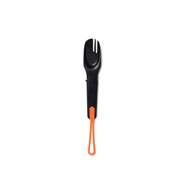 Logotrade Werbeartikel das Foto: Nordic Drift Trail 4-in-1 Outdoor-Besteck