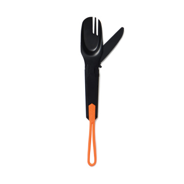 Logotrade Werbeartikel das Foto: Nordic Drift Trail 4-in-1 Outdoor-Besteck
