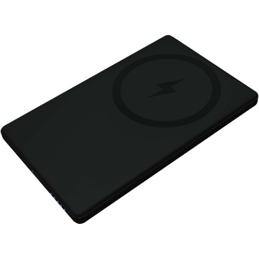 Logotrade Firmengeschenke das Foto: SCX.design P22 5000 mAh ultradünne, magnetische Powerbank