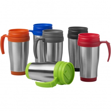 Logo trade promotional giveaways image of: Sanibel 400 ml insulated mug
