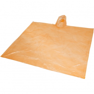 Logotrade promotional item picture of: Ziva disposable rain poncho with storage pouch