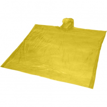 Logo trade corporate gifts picture of: Ziva disposable rain poncho with storage pouch