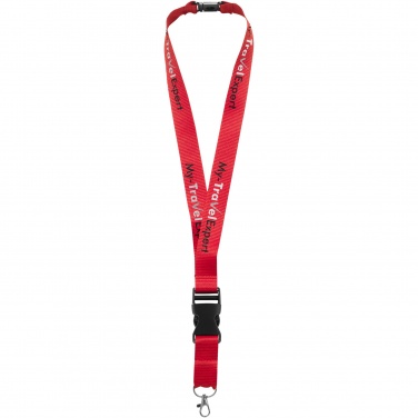 Logotrade promotional product image of: Yogi lanyard detachable buckle break-away closure