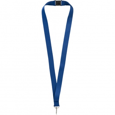 Logo trade promotional gifts image of: Lago lanyard with break-away closure
