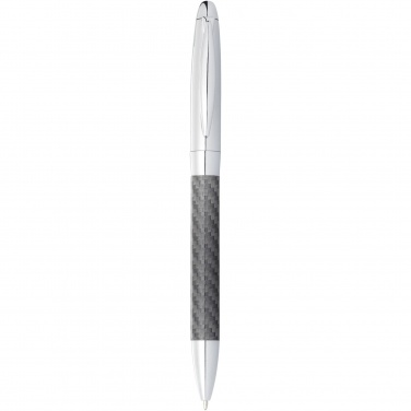 Logotrade promotional item image of: Winona ballpoint pen with carbon fibre details