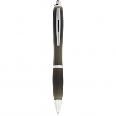 Logotrade promotional giveaway image of: Nash ballpoint pen coloured barrel and black grip