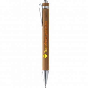 Logo trade promotional item photo of: Celuk bamboo ballpoint pen